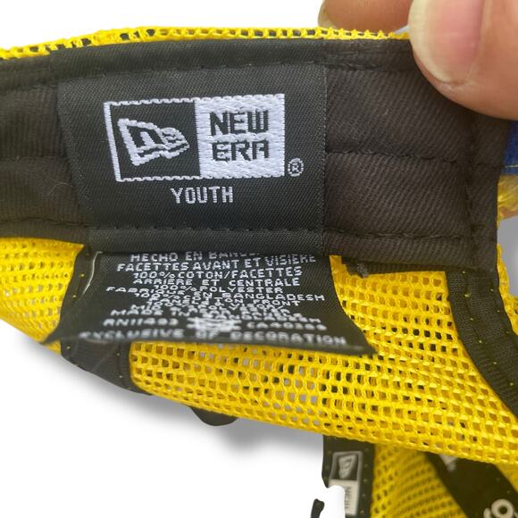 Golden State Warriors Youth Hat Basketball NBA Cap Kid New Era 9Twenty Adjust - Picture 8 of 14